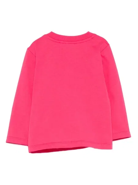 Bluza dziecięca Moschino różowa