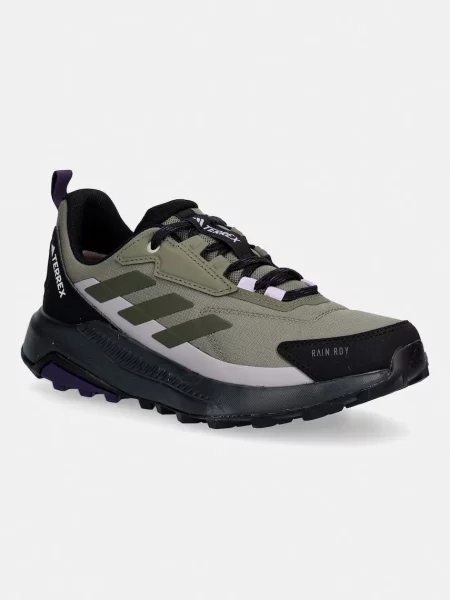 ADIDAS TERREX Niske cipele ANYLANDER tamo siva / kaki / crna / bijela zelena