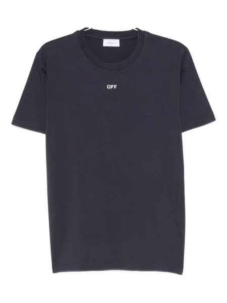 Tricou Off-white cu decolteu rotund scurt alb