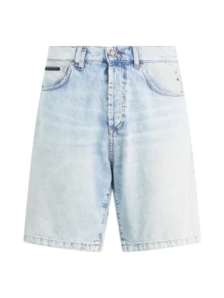 Bermudy Philipp Plein niebieskie