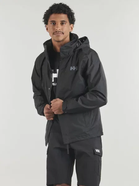 Geacă Helly Hansen impermeabilă negru