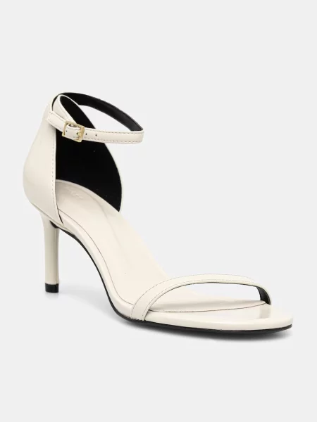 BOSS босоніжки на високих шкіряні Gracey