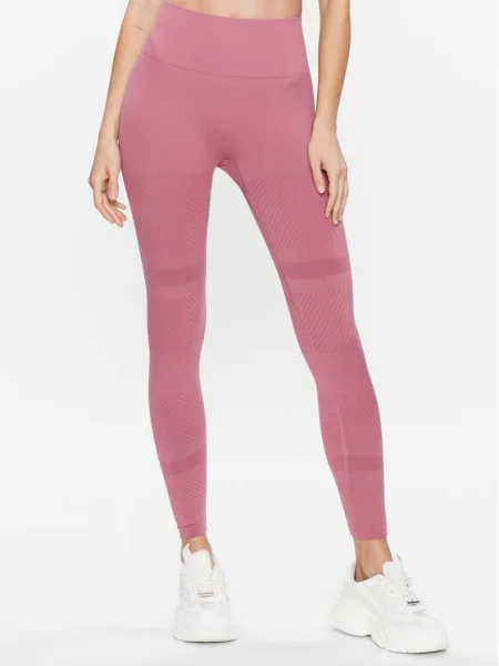 Olcsóbban. Női edzés leggings Casall Essential Block Seamless magas derékrész Méret: S rózsaszín