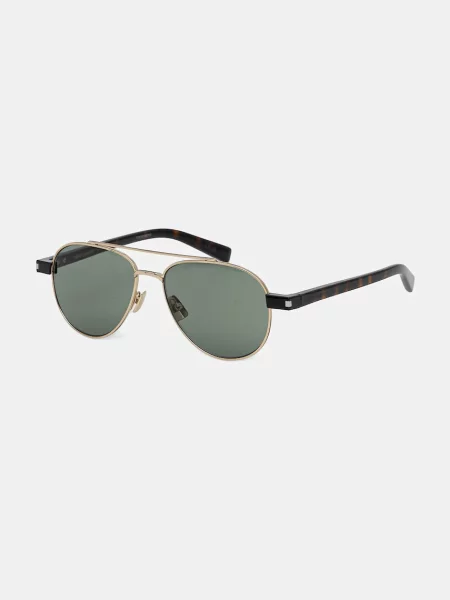 Saint Laurent ochelari de soare SL auriu