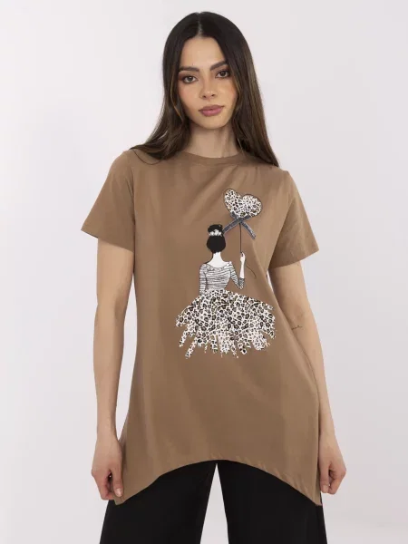 Bluza Calimera smeđa