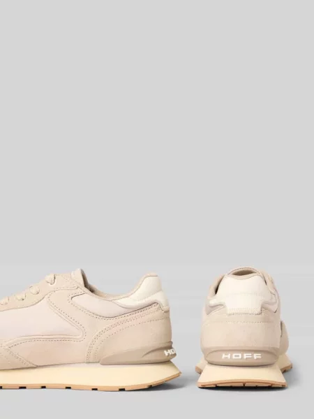 Sneakersy z mieszanki skóry z detalem z logo model City' Hoff