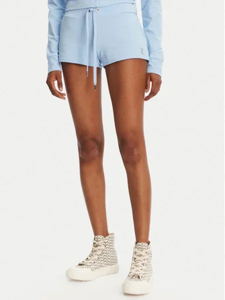 Juicy Couture Спортни шорти светлосиньо