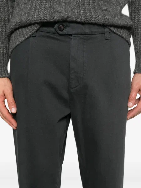 Pantaloni Eleventy plisate gri