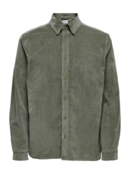 Only & Sons Cămașă ONSMICHAEL pământiu