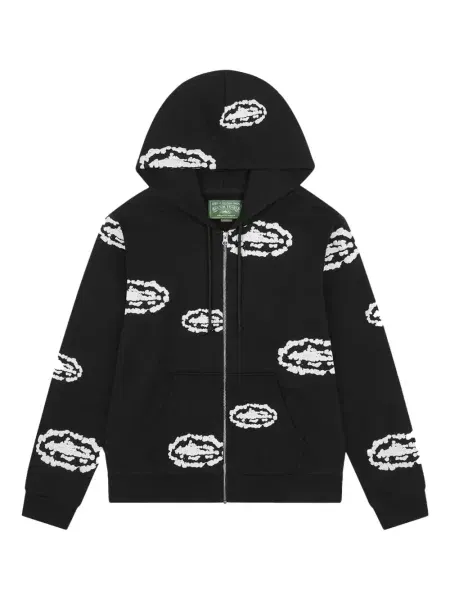 Mikina s kapucí Denim Tears černá