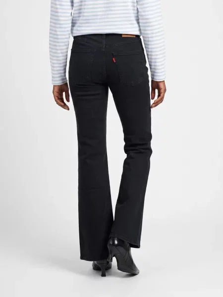 Blugi evazați Levi's® evazate negru