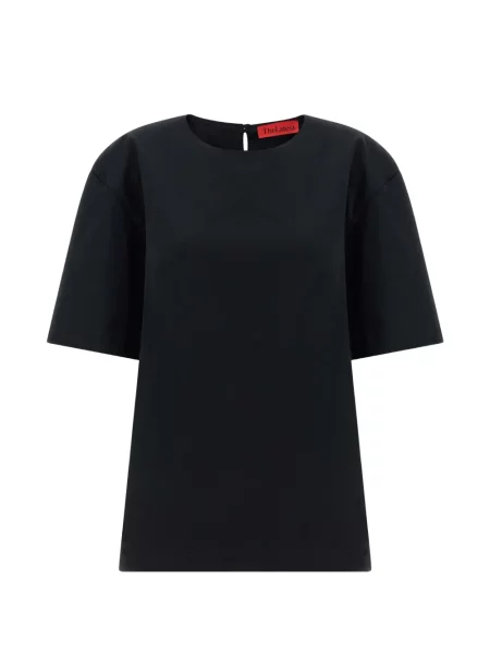 Tricou Thelatest cu decolteu rotund negru