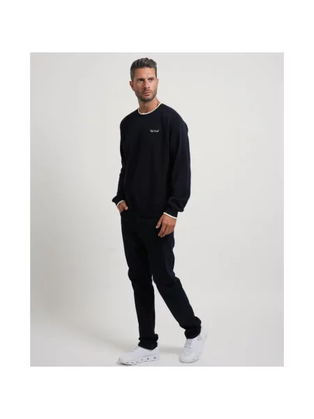 Sweter Armani Exchange niebieski