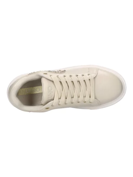 Sneakersy Liu Jo skórzane beżowe