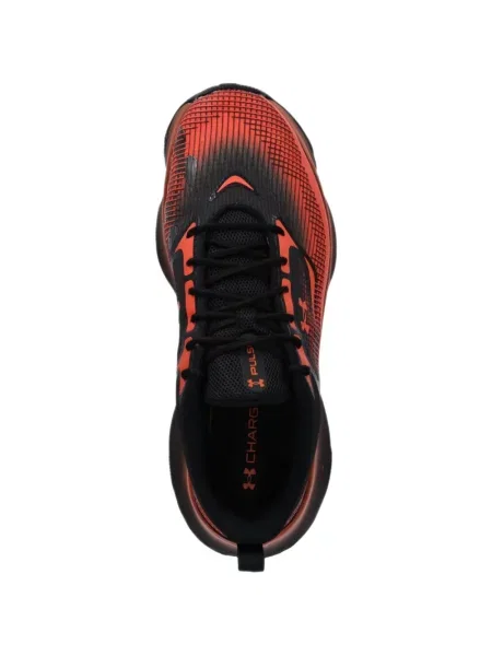 Sneakerși Under Armour cu gradient portocaliu