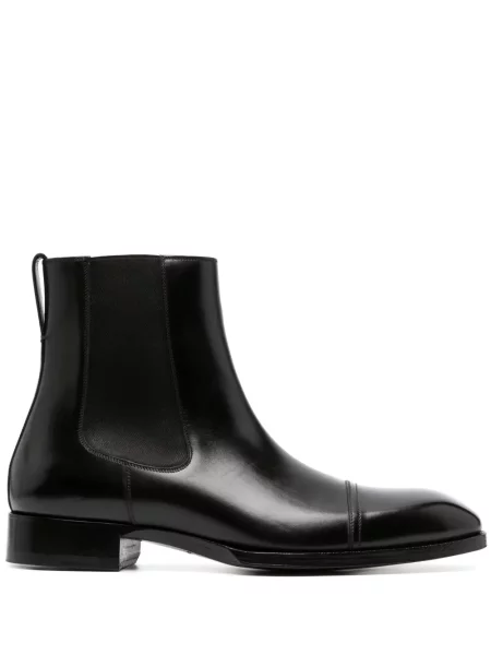 Botine chelsea Tom Ford din piele negru
