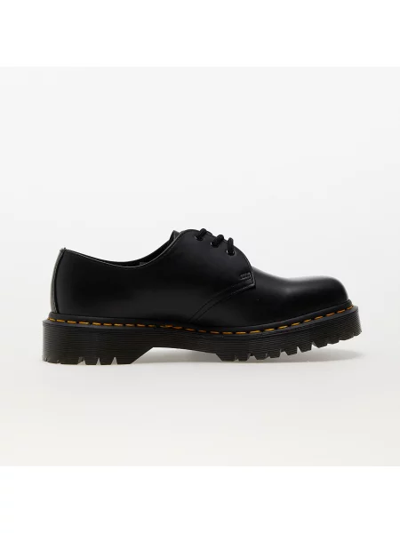 Kožené polobotky Dr. Martens černé