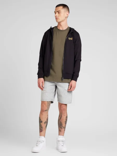 Geacă Ea7 Emporio Armani negru