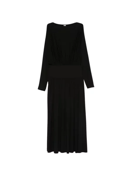 Rochie midi Toteme până la genunchi de costum negru