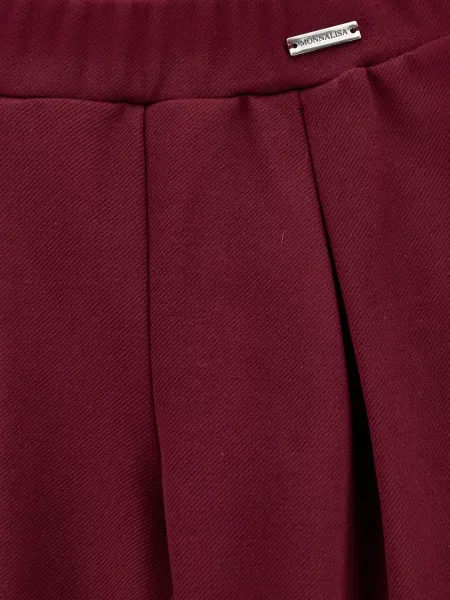 Pantaloni copii Monnalisa roșu