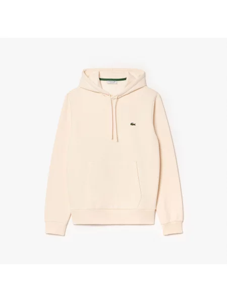 Lacoste Bluza Z Kapturem Classic Fit beżowa