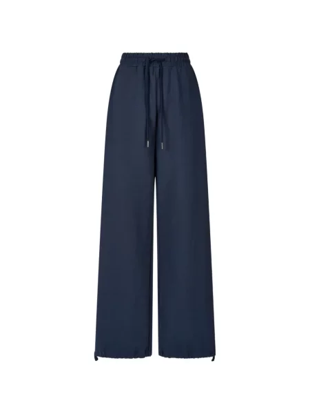 Pantaloni Tomboy cu cordon albastru