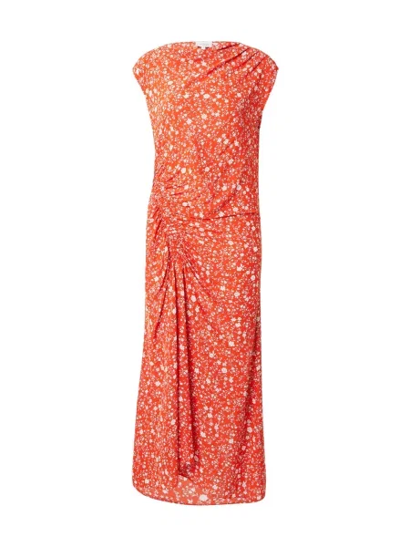 & Other Stories Rochie roșu intens / negru alb