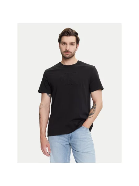 Majica Calvin Klein Jeans črna