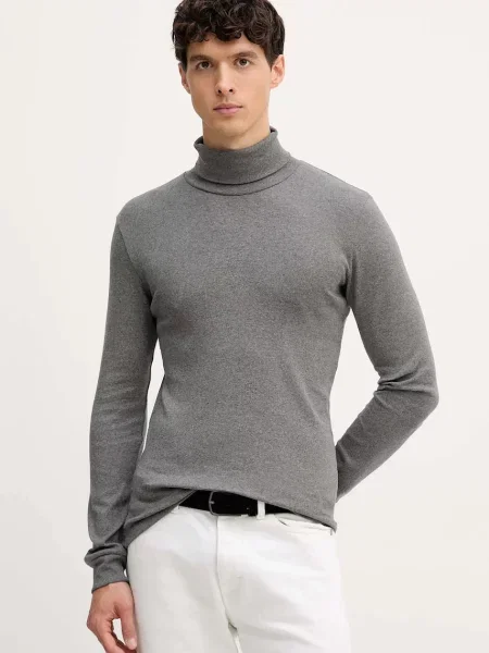 Marc O'Polo longsleeve gładki szary