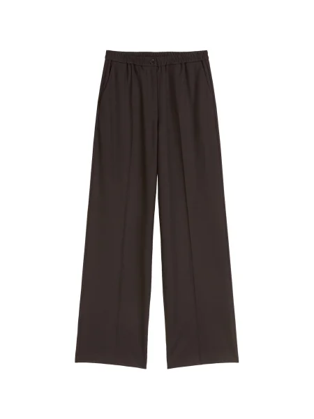 Marc O'Polo Pantaloni cu dungă ciocolatiu