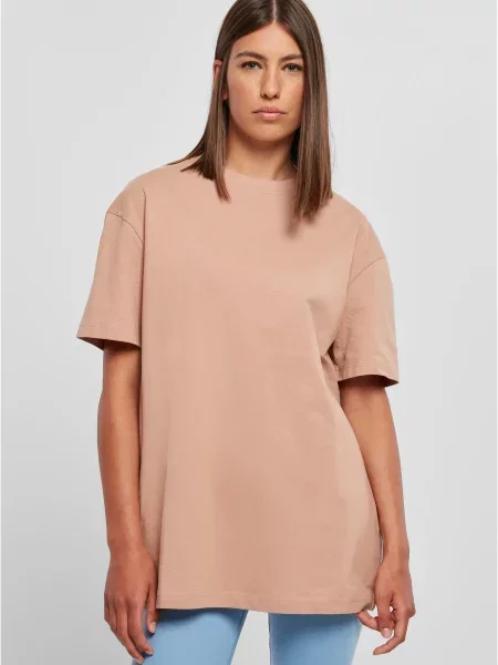 Tricou Urban Classics cu chihlimbar roz