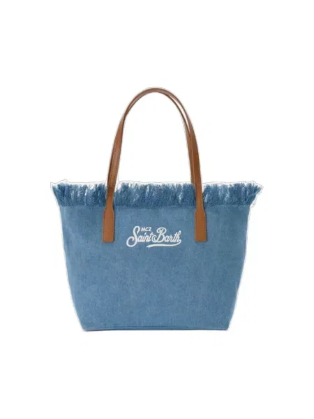 Shopperka Mc2 Saint Barth niebieska