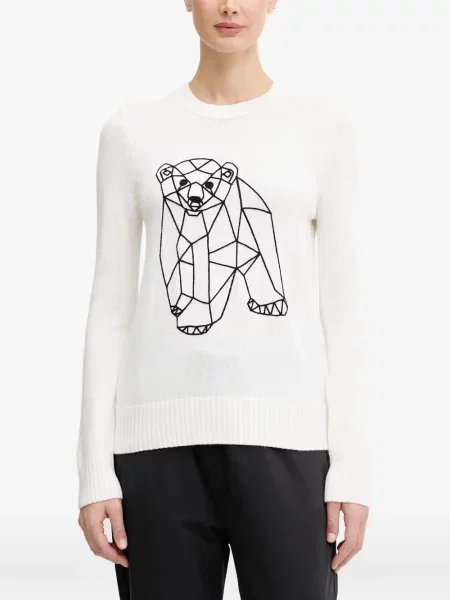 Pulover Ea7 Emporio Armani de lână alb