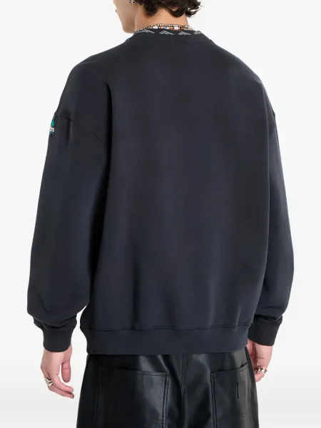 Top sport Adidas cu dungi de catifea cord tenis albastru