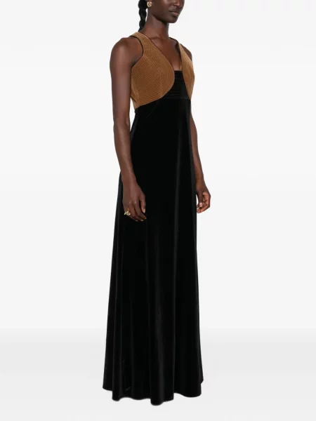 Rochie maxi Rosanna Ocampo negru