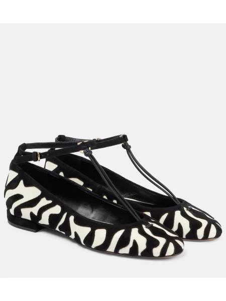 Usnjene balerinke Ulla Johnson rjava