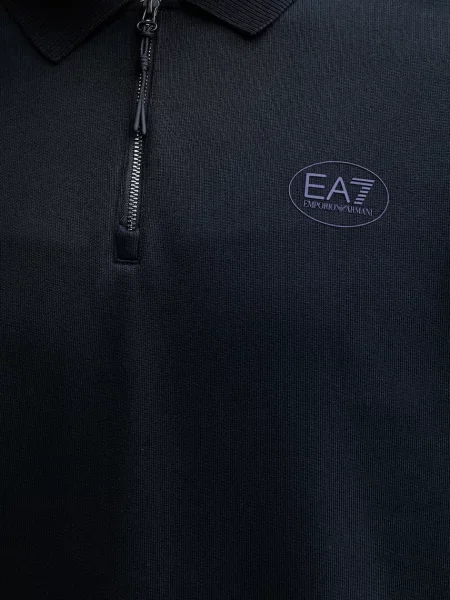 Кофта Emporio Armani з принтом синій