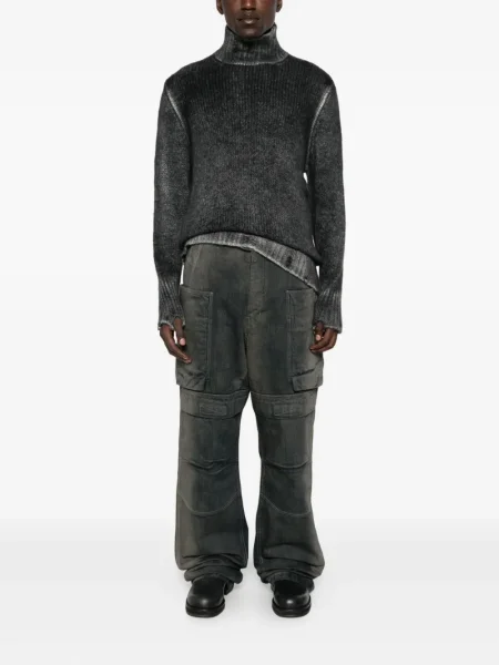 Blugi drepți Rick Owens gri