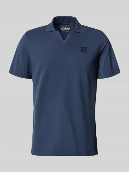 Koszulka polo o kroju regular fit z czystej bawełny S.oliver Red Label
