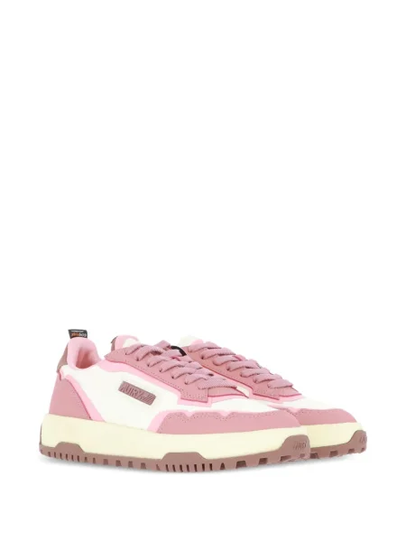 Sneakerși Autry cu platformă roz