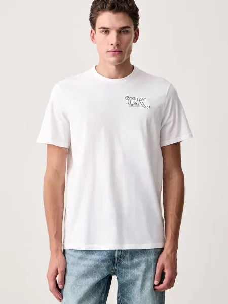 Calvin Klein Jeans tričko bílé