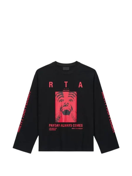 Lung tricou Rta negru
