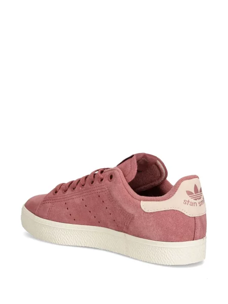 Sneakersy Adidas Terrex w paski z nadrukiem skórzane czarne