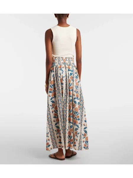 Fusta maxi Montce cu model floral