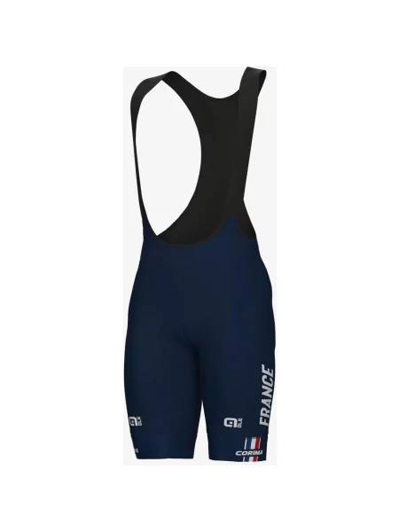 Spodenki rowerowe French National Team Prime nocny S niebieski