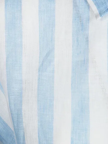 Koszula w paski Robert Friedman w paski niebieski