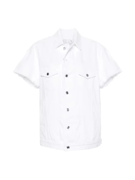 Kurtka jeansowa Michael Kors casual biała