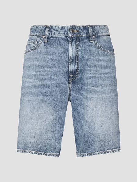 Джинсовые шорты Guess голубые