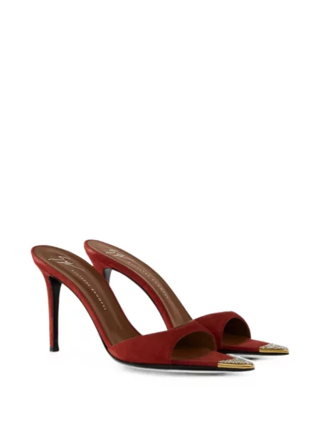 Papuci tip mules Giuseppe Zanotti roșu