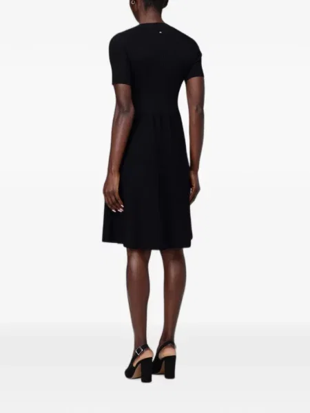 Scurt rochie mini Emporio Armani tricotate negru
